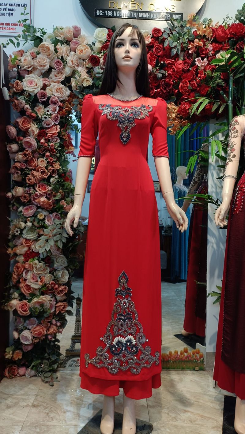 Áo Dài Thiết Kế Duyên Dáng