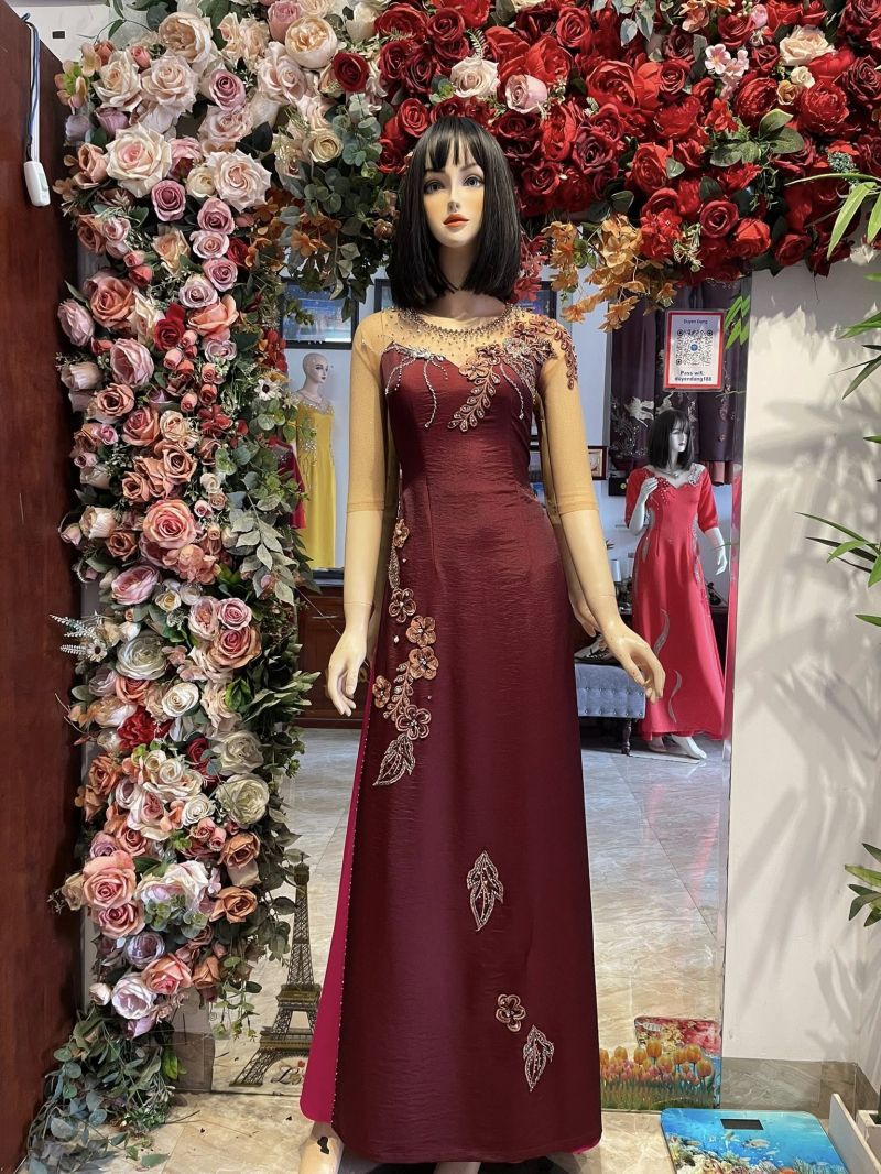 Áo Dài Thiết Kế Duyên Dáng