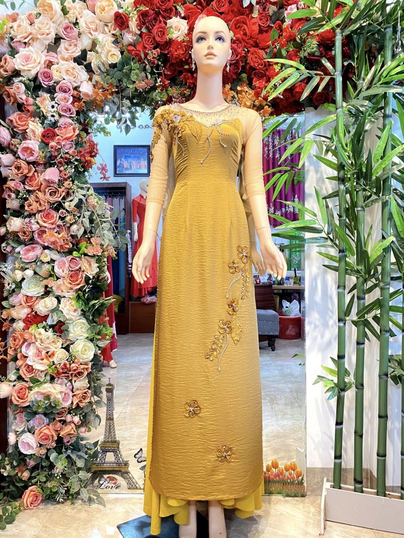 Áo Dài Thiết Kế Duyên Dáng