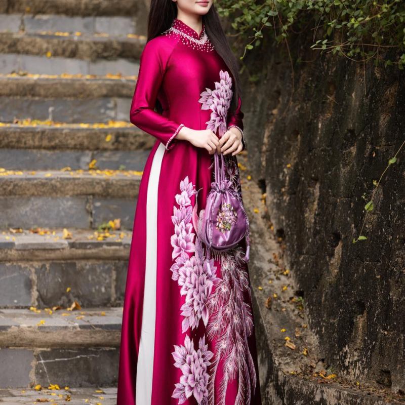 Áo Dài Thiết Kế Lan Hương