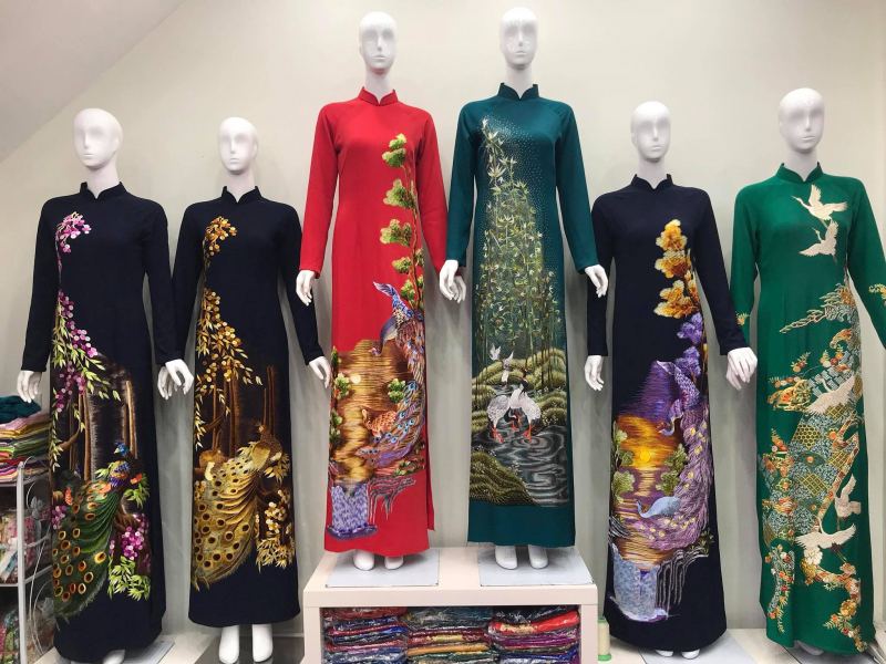 Top 7 địa chỉ mua áo dài cưới đẹp nhất Hà Nội mới 2021