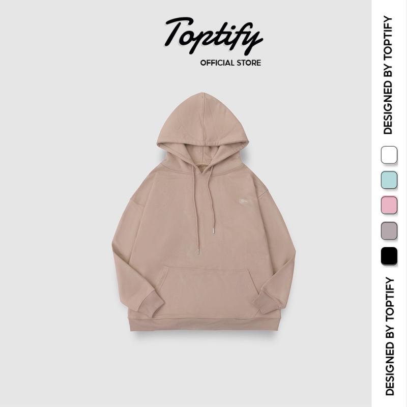 Áo Hoodie nam nữ unisex TOPTIFY chất cua cotton form basic Chasing Sunsets Top AC235