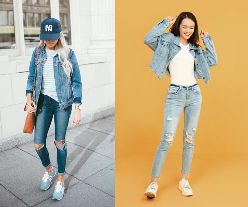 Áo khoác jeans là một items unisex, chính vì thế cả nam và nữ đều có thể diện chiếc áo này theo phong cách riêng của mình.