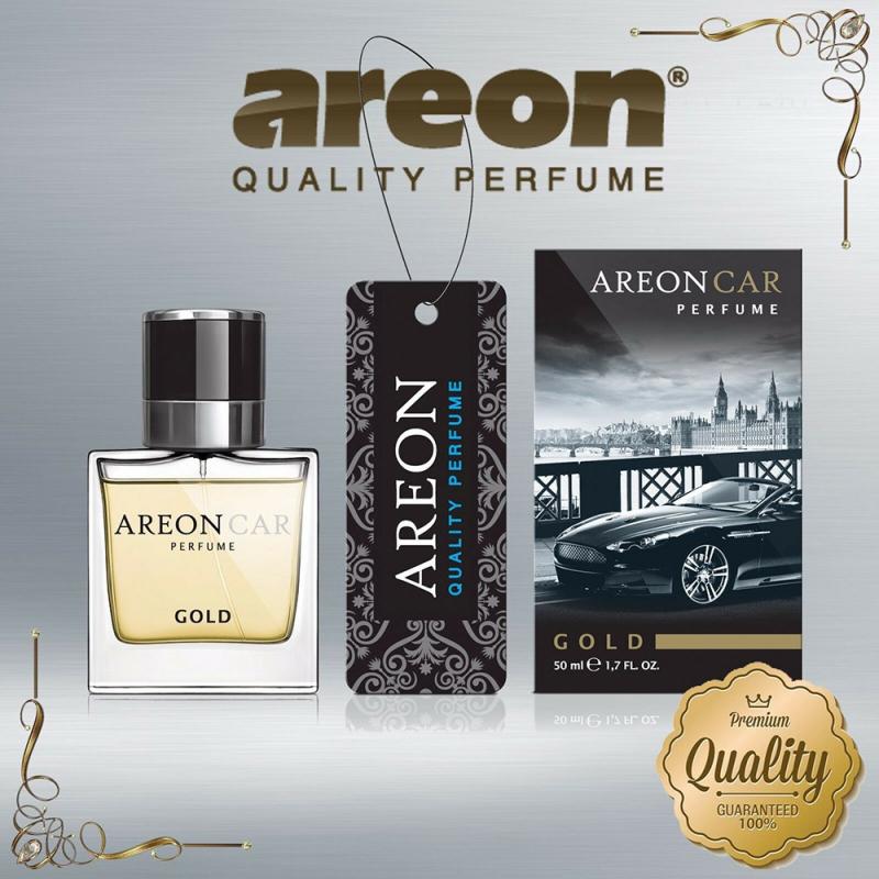 Nước hoa ô tô Areon Car Black Perfume 50ml