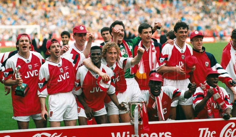 Arsenal lên ngôi lần gần nhất vào năm 1993