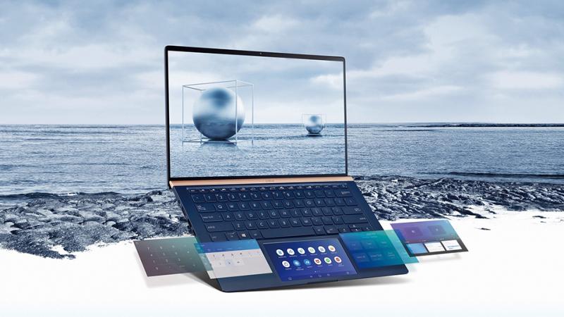 Asus Zenbook UX434FL màu đen thời thượng