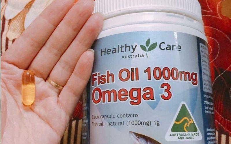 Dầu cá Fish Oil 1000mg Omega 3 Healthy Care Extaste 400