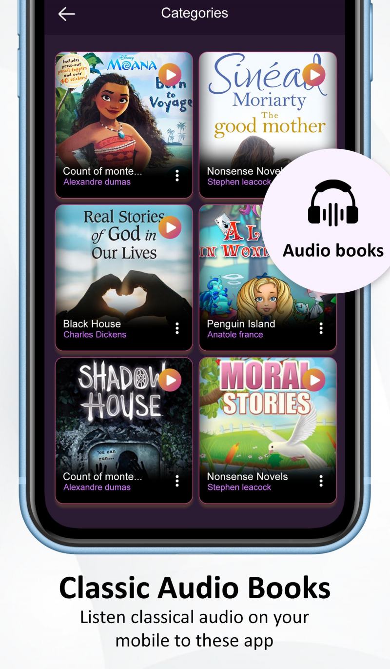 AudioAZ - Audiobooks & Stories