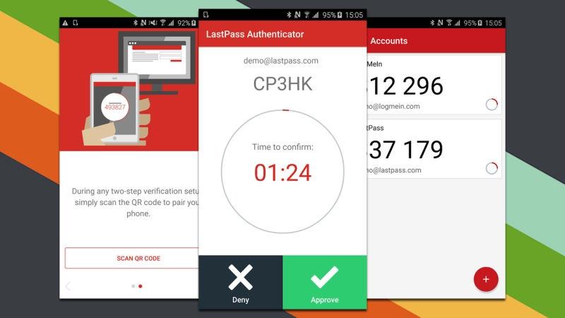 LastPass Authenticator: bảo vệ mật khẩu ứng dụng.