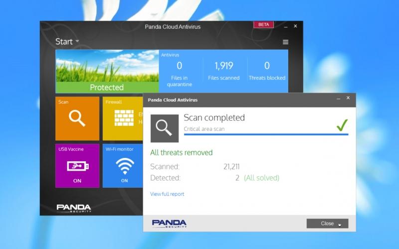 Panda Cloud Antivirus