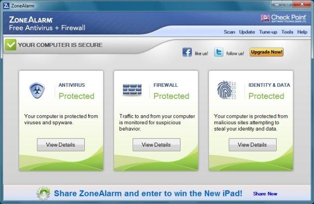 Zone Alarm Free Antivirus