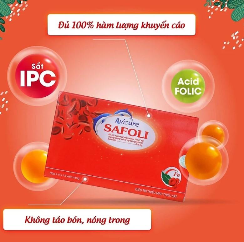 Avisure Safoli - Viên sắt chuyên biệt cho bà bầu