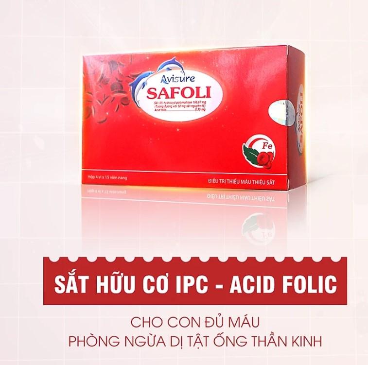 Avisure Safoli - Viên sắt chuyên biệt cho bà bầu