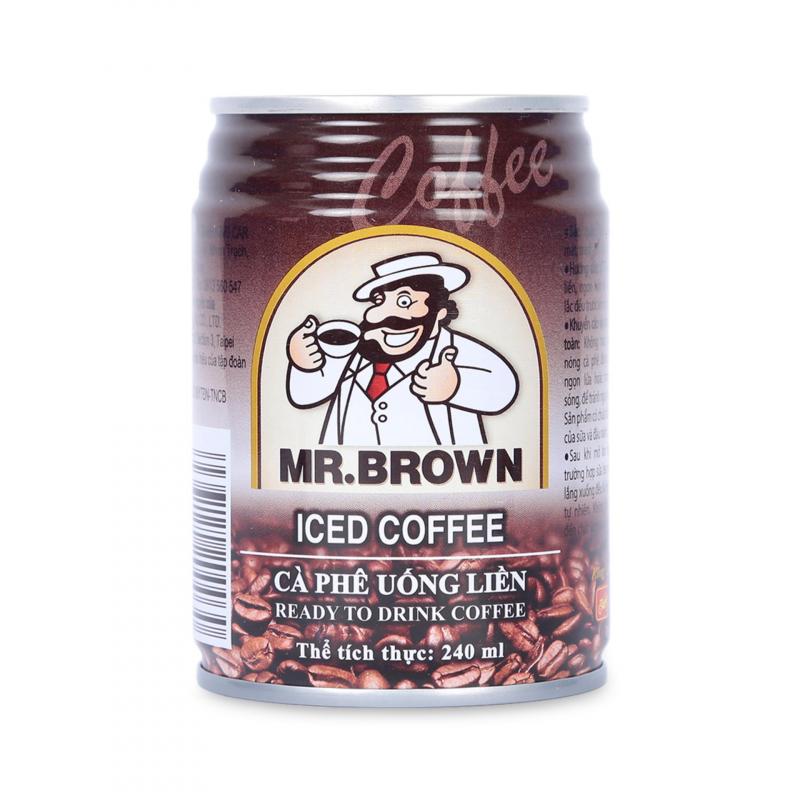 Cà phê lon Mr. Brown