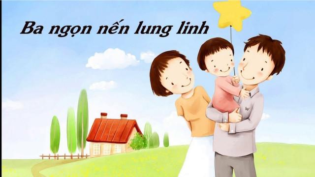 Ba ngọn nến lung linh