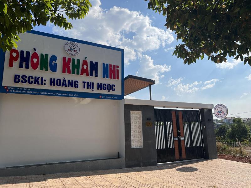 Phòng khám Nhi BS CK1 Hoàng Thị Ngọc