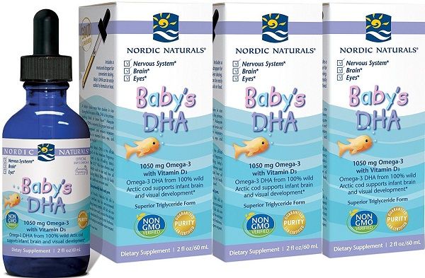 Babys DHA bổ sung Omega 3, Vitamin D3 - Phát triển trí não, tăng chiều cao cho bé