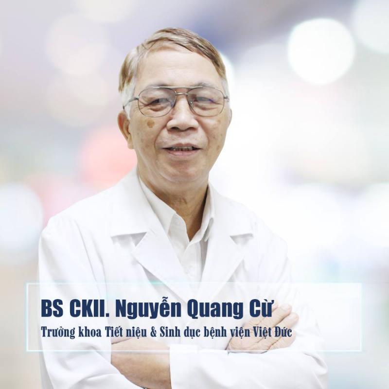 Bác sĩ Chuyên khoa II Nguyễn Quang Cừ