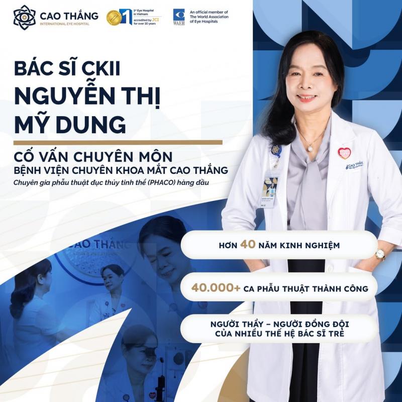 Bác sĩ Chuyên khoa II Nguyễn Thị Mỹ Dung