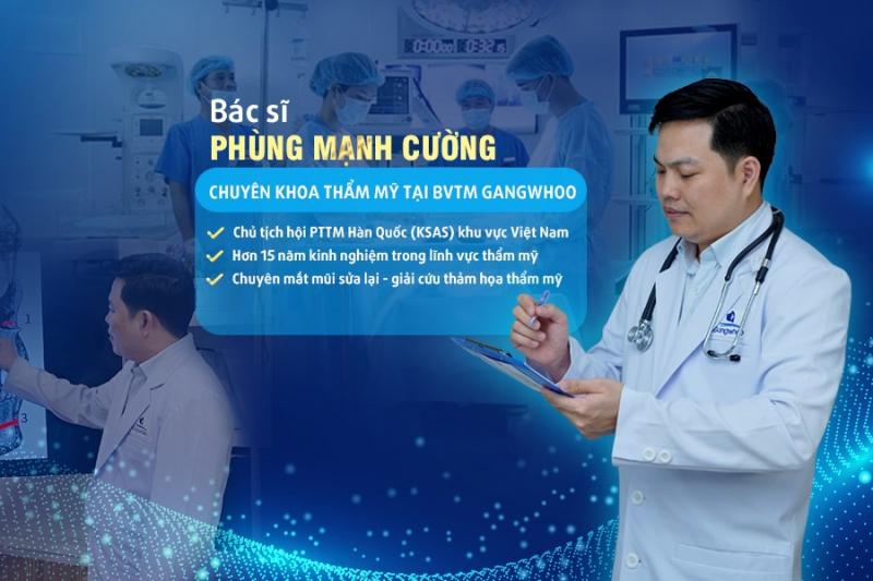 Bác sĩ Phùng Mạnh Cường - Chuyên gia thẩm mỹ hàng đầu tại Việt Nam