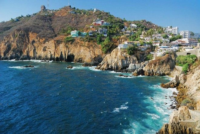 Bãi biển ở Acapulco, Mexico