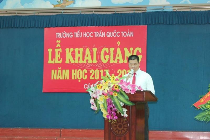 Bài diễn văn khai giảng năm học mới trường tiểu học số 3