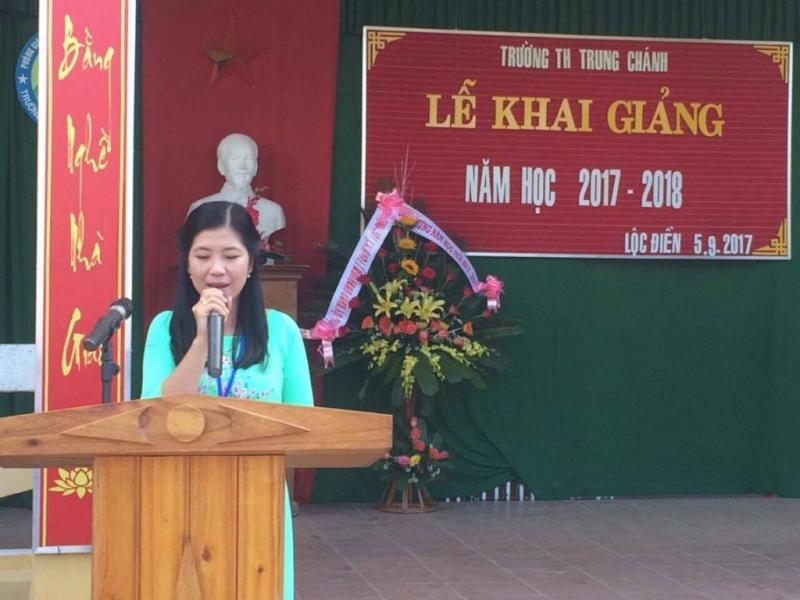 Bài diễn văn khai giảng năm học mới trường tiểu học số 4