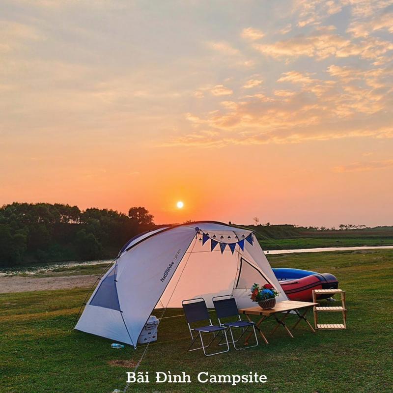 Bãi Đình Campsite, Thanh Nho, Thanh Chương – Thiên đường nghỉ dưỡng giữa non nước