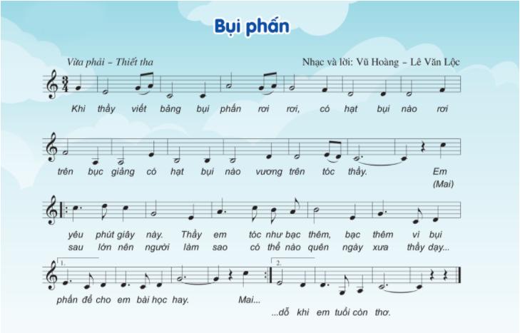 Bài hát: Bụi phấn