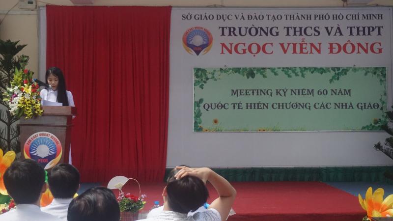 Cảm nghĩ của học trò cuối cấp trong ngày tôn vinh các thầy cô giáo