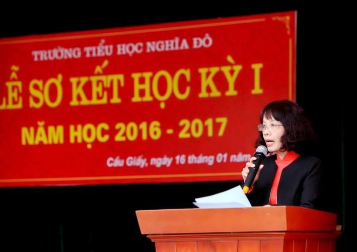 Bài phát biểu sơ kết học kỳ 1 của giáo viên số 2