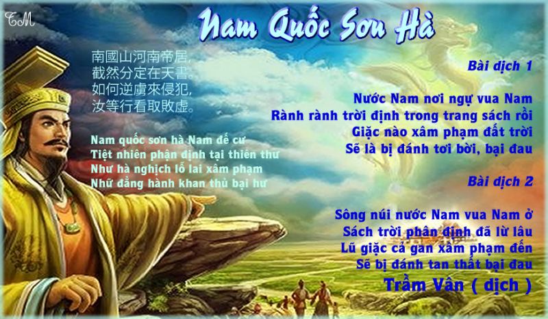 Danh sách các Bài soạn Sông núi nước Nam của Lý Thường Kiệt lớp 7 hay nhất