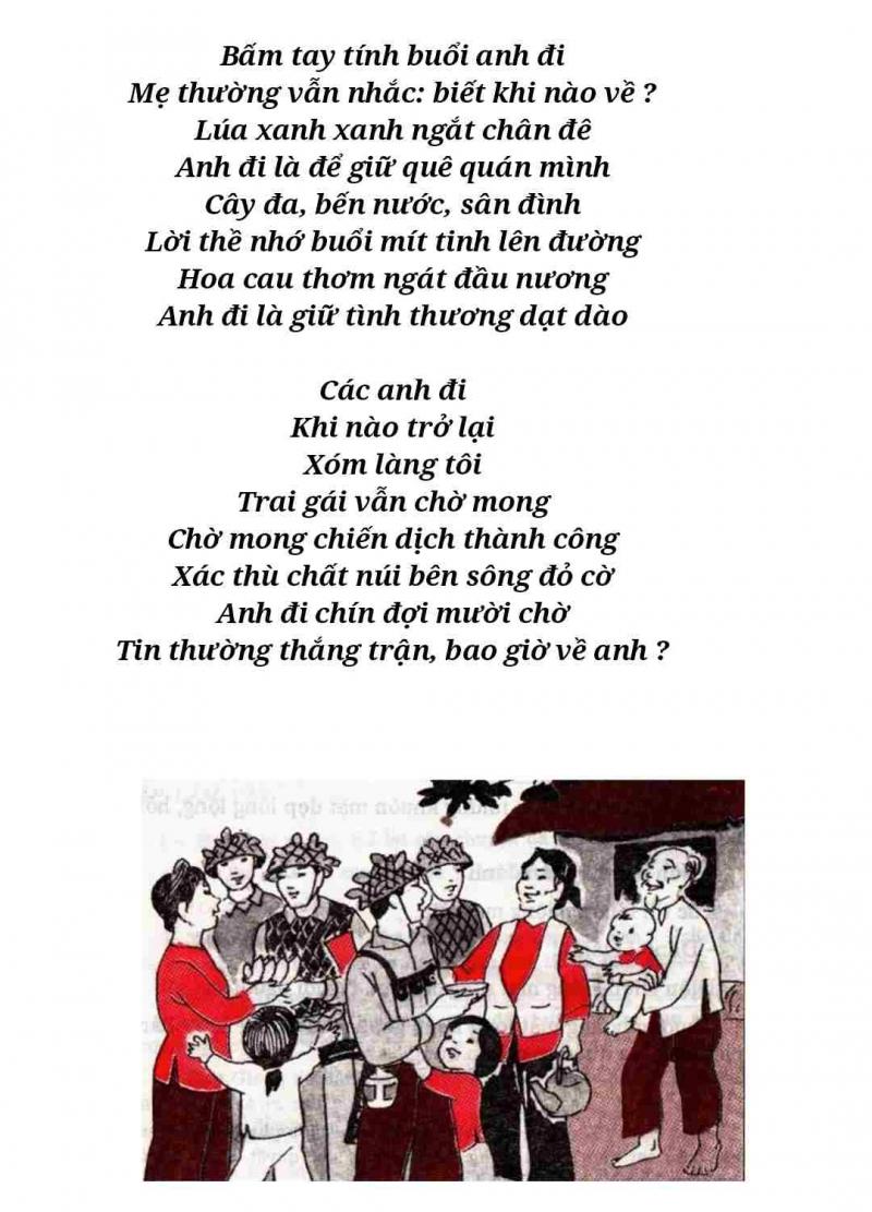 Bài thơ: Bao giờ trở lại