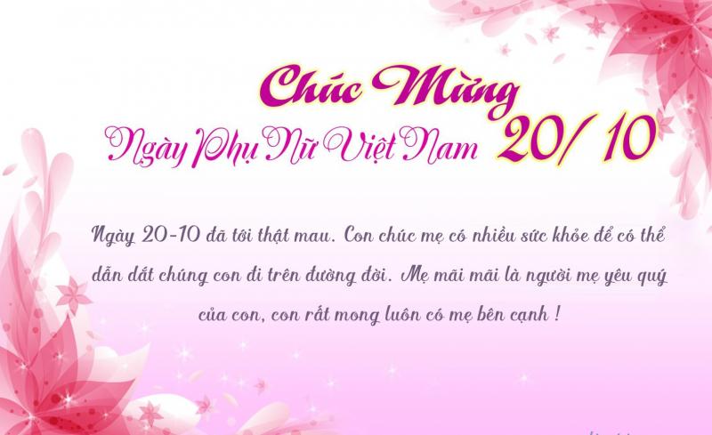 Bài thơ hay tặng mẹ nhân ngày 20-10