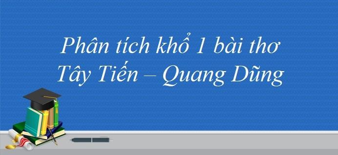 Bài văn phân tích đoạn 1 bài thơ 