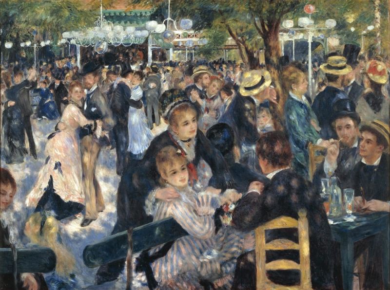 Bal Au Moulin De La Galette, Montmartre