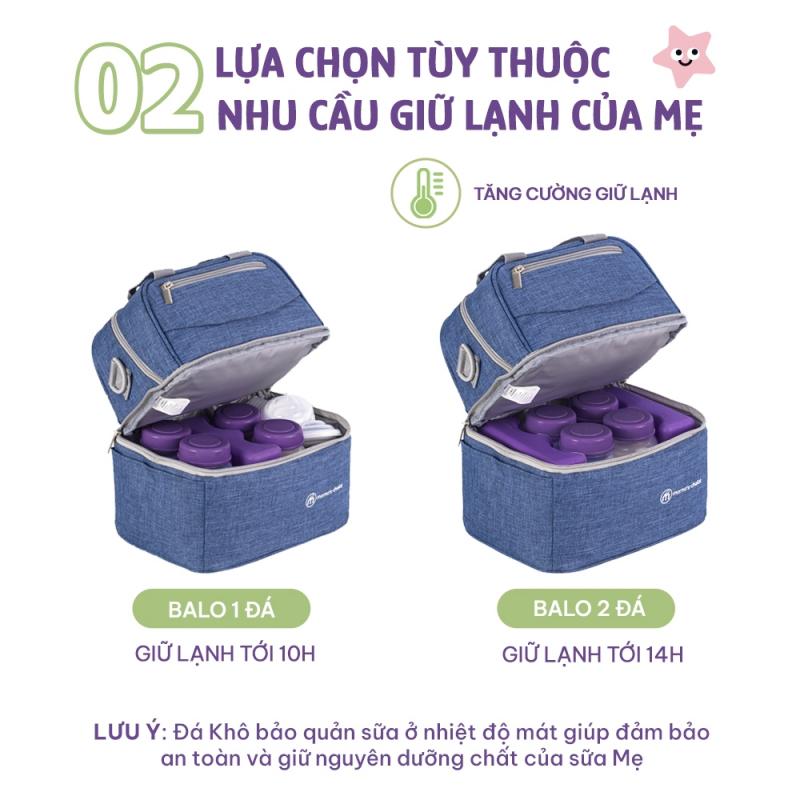 Balo bỉm sữa giữ nhiệt Mama’s Choice