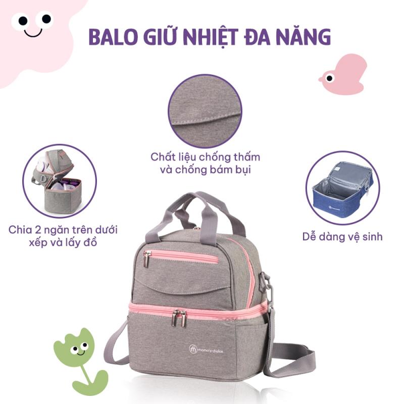 Balo bỉm sữa giữ nhiệt Mama’s Choice