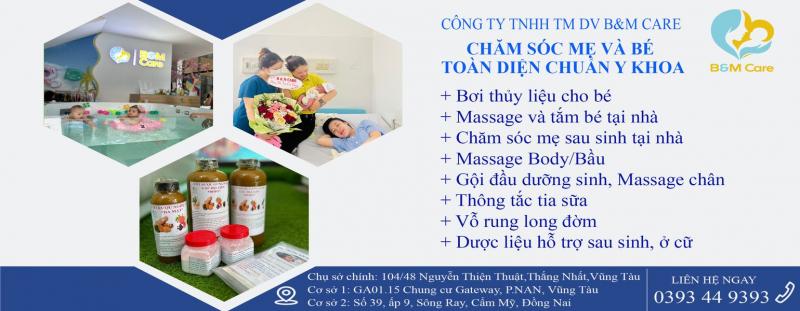 B&M Care - Babyfloat Dịch vụ chăm sóc Mẹ và Bé Vũng Tàu