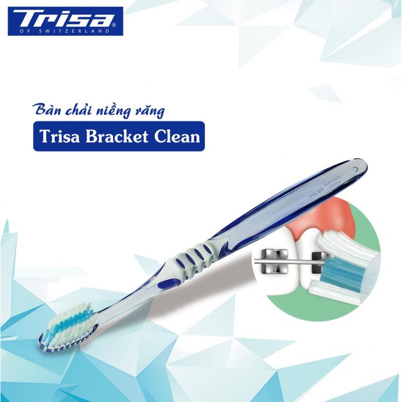 Bàn chải đánh răng cho người niềng răng Trisa Bracket Clean