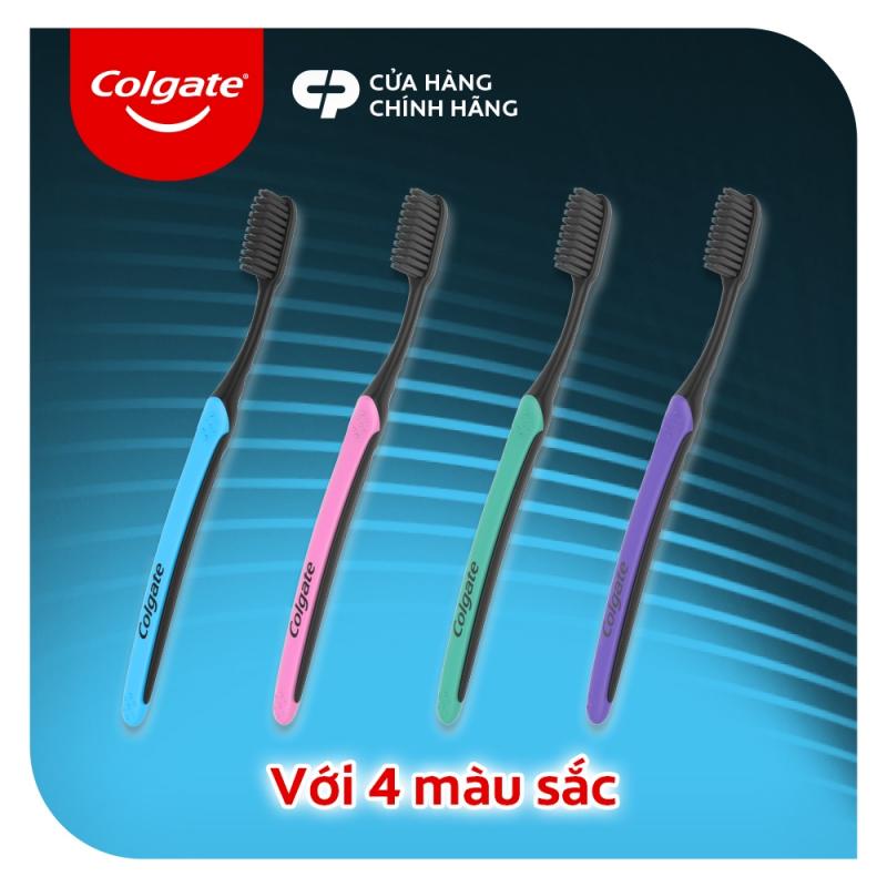 Bàn chải đánh răng Colgate SlimSoft Charcoal