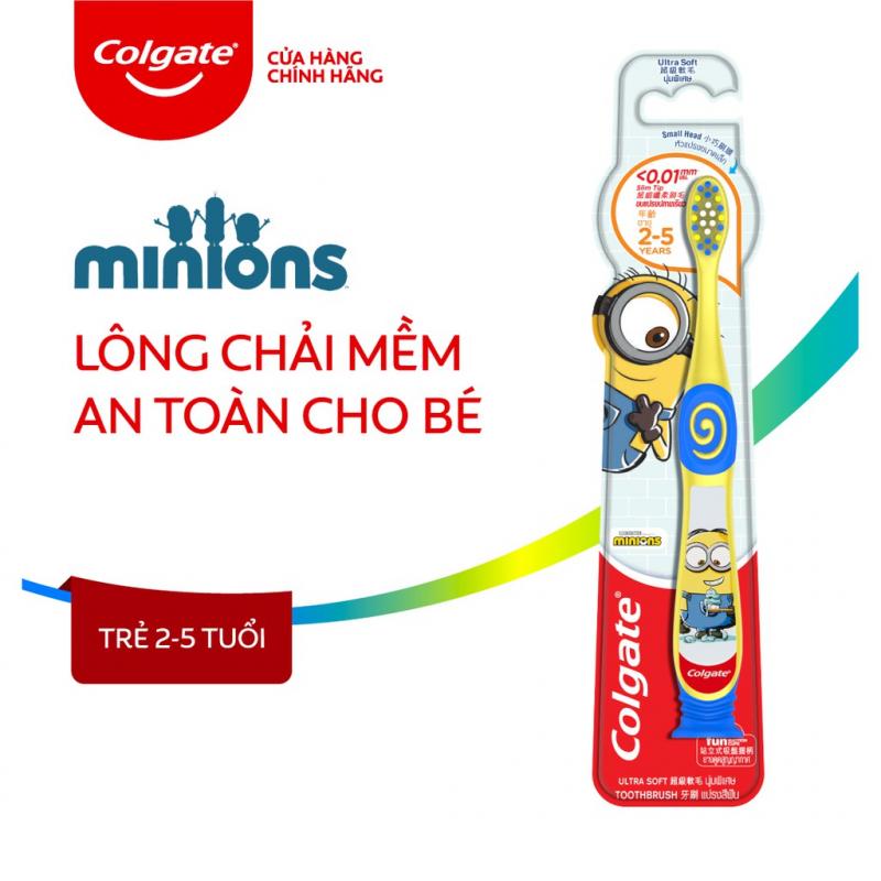 Bàn chải đánh răng điện Colgate Minion