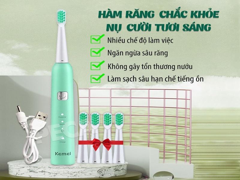 Bàn chải đánh răng điện KEMEI KM-YS713