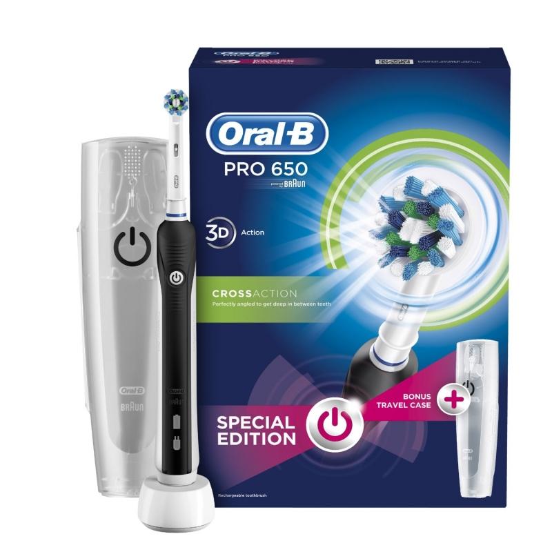 Bàn chải đánh răng điện Oral-B Pro 650 3D