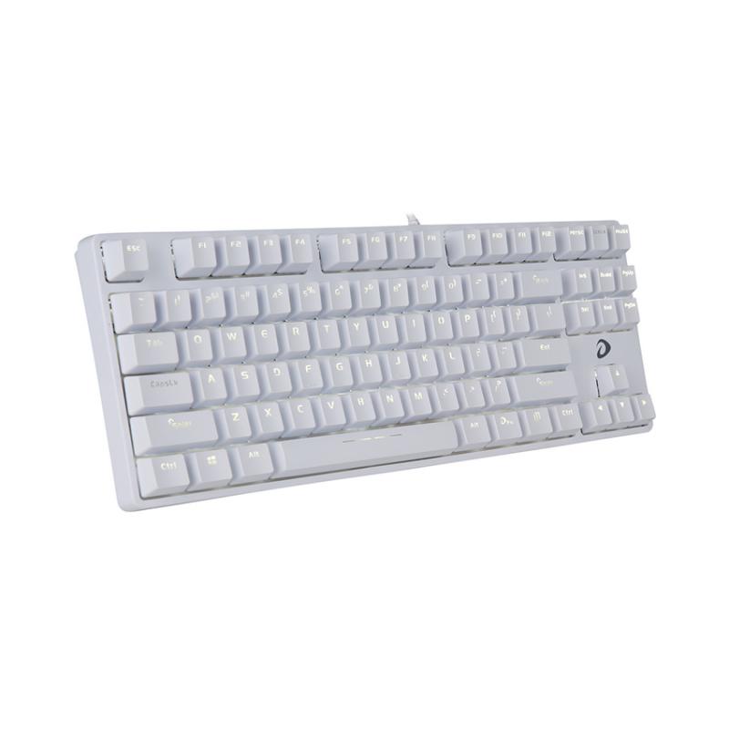 Bàn phím cơ gaming DAREU EK87 V2 White