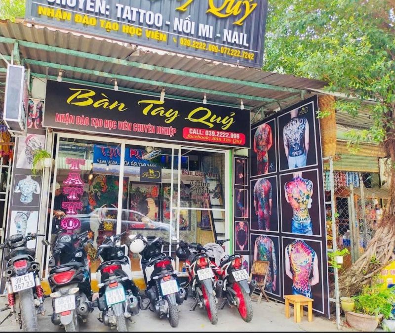 Bàn Tay Quỷ Tattoo