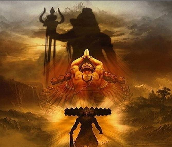 Asura Ravana chiến đấu với Rama