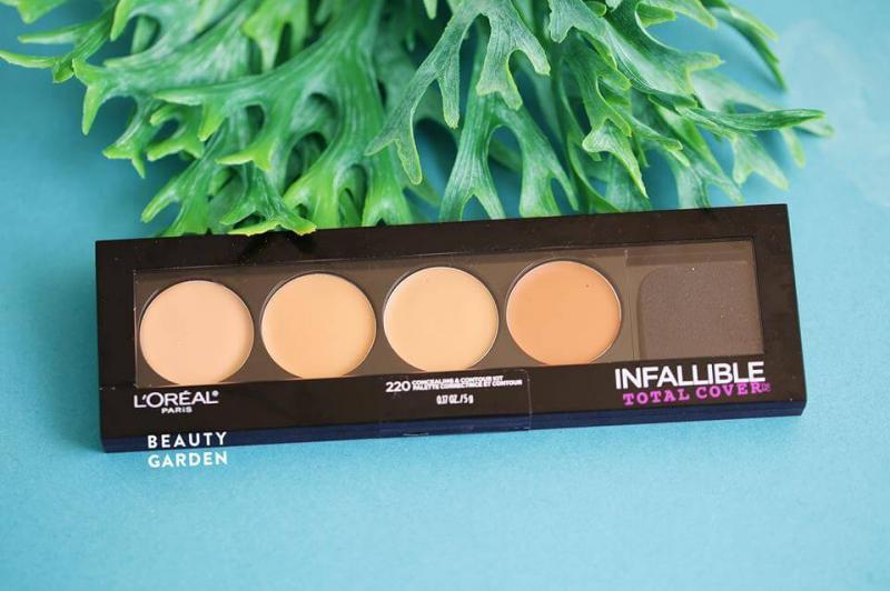 Bảng che khuyết điểm L'Oreal Infallible Total Cover Color Correcting Kit