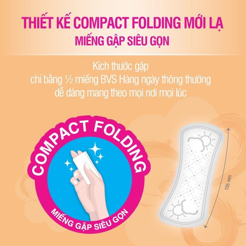 Băng vệ sinh Diana Hàng ngày Sensi Compact gói 40 miếng