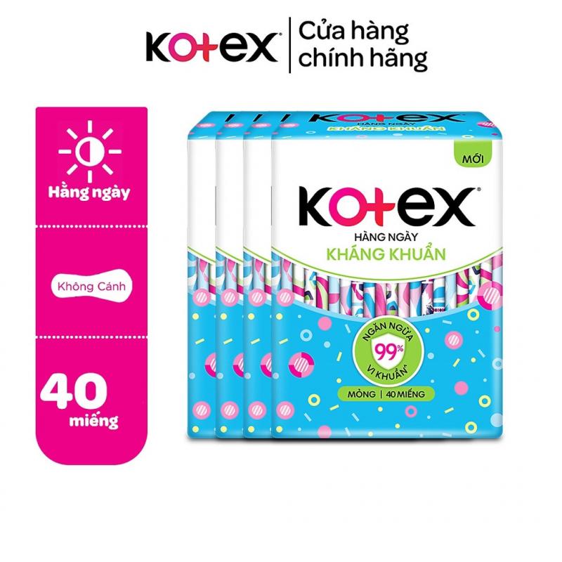 Băng vệ sinh hàng ngày Hương Tự Nhiên Kotex 40 Miếng